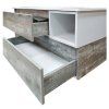 Тумба-умывальник COMFORTY "Турин-120" дуб бежевый с раковиной COMFORTY 9120E