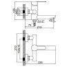 Смеситель Ledeme L73103 Нержавеющая сталь