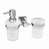 Держатель стакана и дозатора WasserKRAFT Lippe K-6589 хром