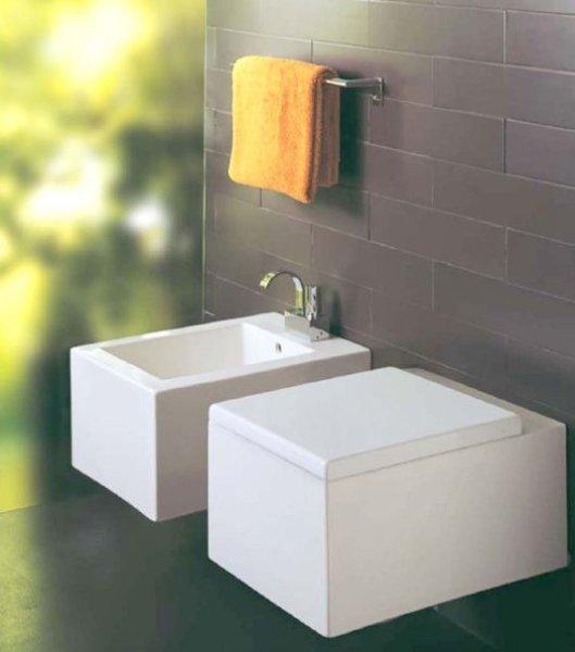 Унитаз подвесной Simas Frozen FZ18bi горизонтальный выпуск