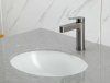 Смеситель для раковины Gappo G99-30 G1099-39 оружейная сталь