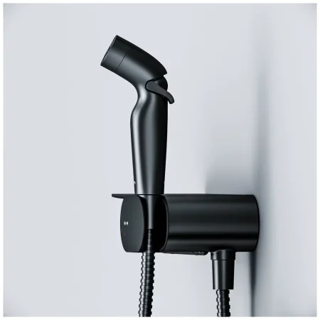 Гигиенический душ со смесителем с полкой, держателем туалетной бумаги AM.PM Like F0202622