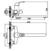 Смеситель Ledeme L2215 хром