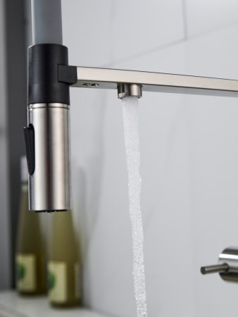 Смеситель для кухни Shevanik S478L, Сатин