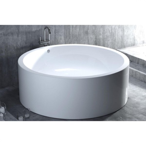Ванна Salini Isola 101111M 200х200 белый матовый