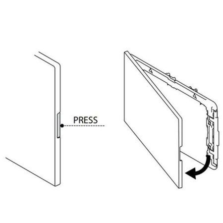 Кнопка смыва Oli Globe 152949 белый