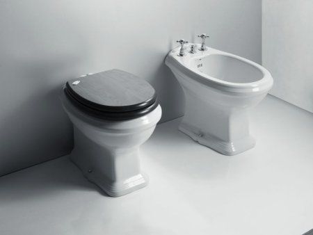 Унитаз приставной Simas Arcade AR801bi выпуск в пол