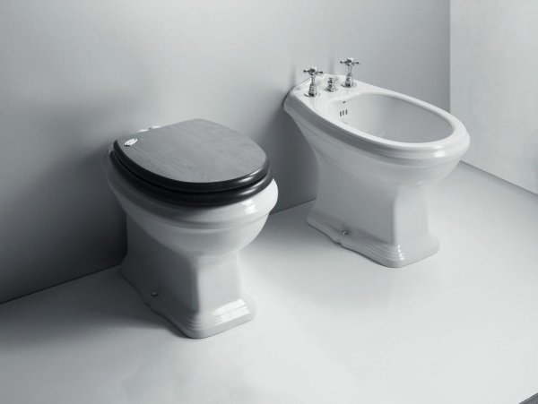 Унитаз приставной Simas Arcade AR801bi выпуск в пол