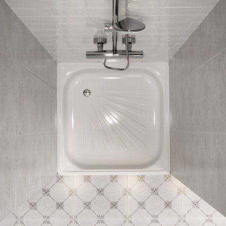 Душевой поддон Teymi Helmi 80х80х15, сталь T100105