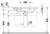 Раковина Duravit DuraStyle 80