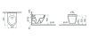 Унитаз подвесной VitrA S50 7740B003-0850 с функцией биде