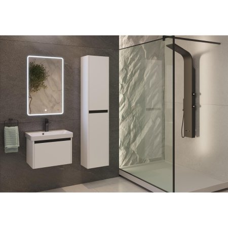 Пенал Dreja Luxury 35 см, белый