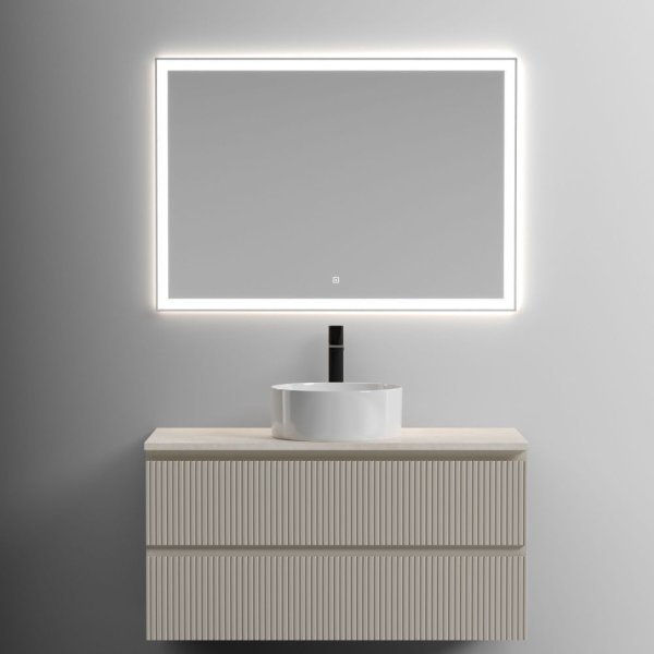 Столешница Sancos TT100A2X 100х46 с отверстием под смеситель, Kreman