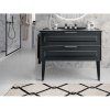 Ножка Berloni Bagno Suite Vintage SUVACPISI35/190 черный матовый