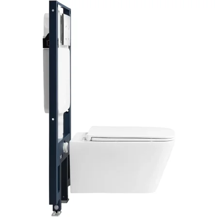 Унитаз подвесной Arrow AB2182H безободковый, белый