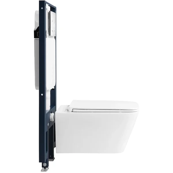 Унитаз подвесной Arrow AB2182H безободковый, белый