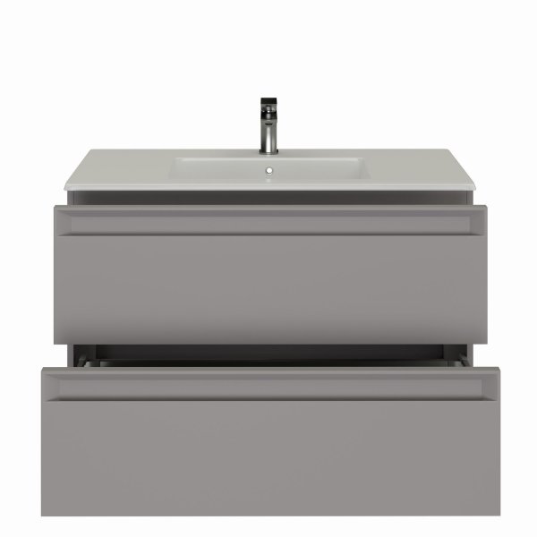 Тумба под раковину Allen Brau Eclipse 80 1.E1002.PGM 2.0 платина матовый