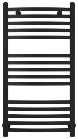 Полотенцесушитель водяной Сунержа Аркус 31-0251-8040 800x400 черный матовый