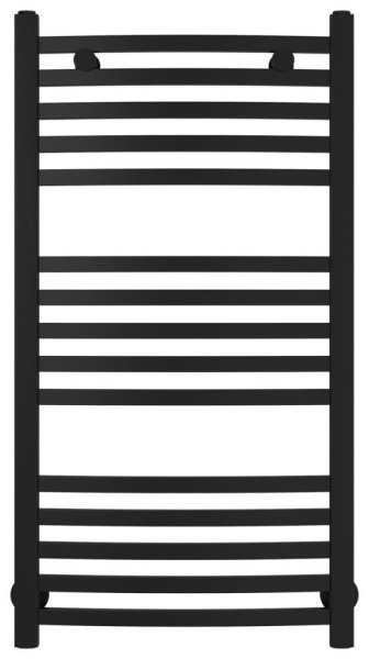 Полотенцесушитель водяной Сунержа Аркус 31-0251-8040 800x400 черный матовый