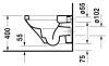 Унитаз подвесной Duravit DuraStyle 2536090000