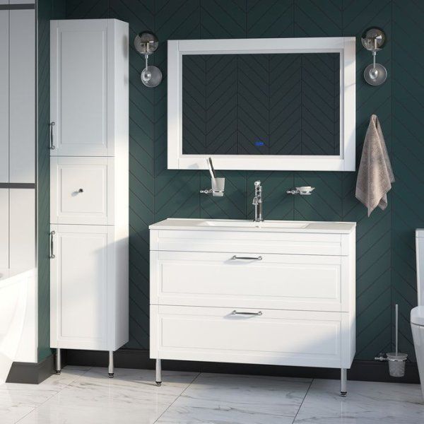 Зеркало с подсветкой IDDIS Oxford 100 (ЗЛП11SZ2)