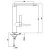Смеситель TEKA FO 915 хром