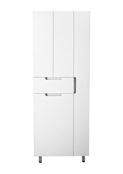 Колонна Style Line "Оптима 700" напольная (1ящ, отделение под халаты) Style Line ЛС-000010058, Белый