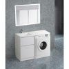 Тумба с раковиной BelBagno Kraft KRAFT-LVD-580/1200-2C-PIA-BO120 bianco opaco