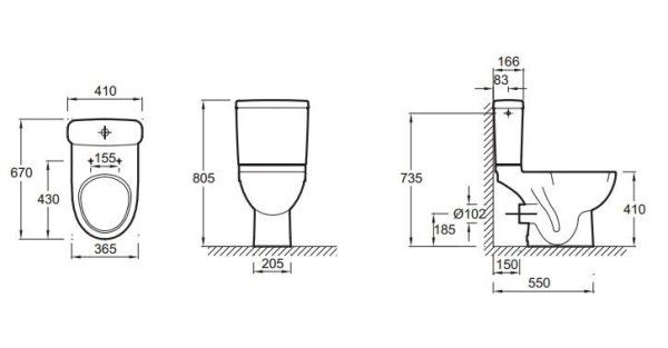 Унитаз-компакт Jacob Delafon Odeon Up 4956CK-00