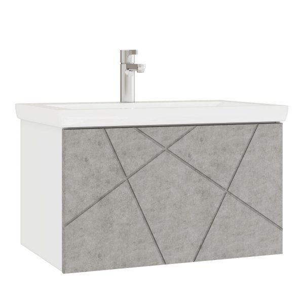 Тумба подвесная Velvex Klaufs (tp.KLA.MAR.100.1Y белый)