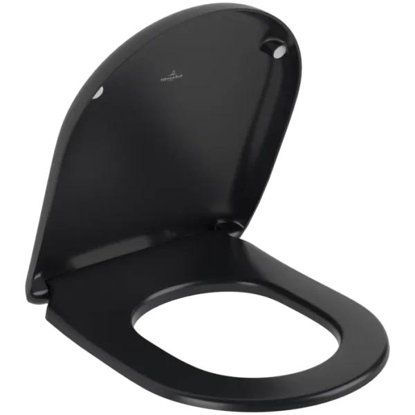 Сиденье для унитаза Villeroy & Boch Antao 8M67S1R7 с микролифтом, черный матовый