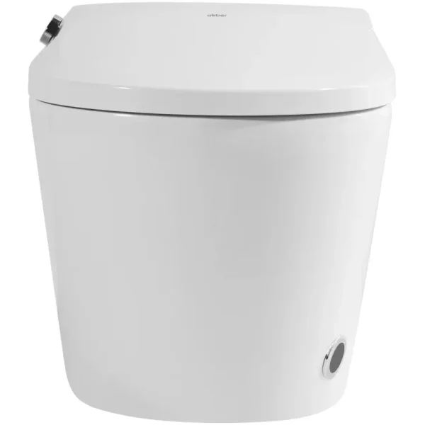 Электронный унитаз-биде подвесной Abber Bequem AC1119S импульсный, с сиденьем микролифт, белый