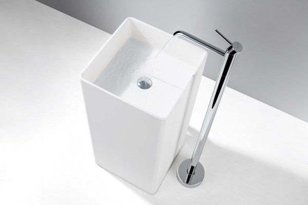 Смеситель для раковины напольный AQUATEK AQ1309CR ЕВРОПА, Хром