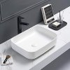 Накладная Раковина Comforty T-Y9378MW белая матовая