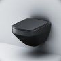 Унитаз подвесной Am.Pm Inspire V2.0 C50A1700MBSC микролифт, черный матовый TOTAL BLACK