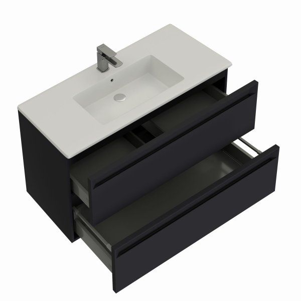 Тумба под раковину Allen Brau Eclipse 60 1.E1001.AM 2.0 антрацит матовый