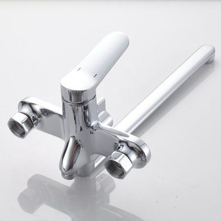 Смеситель для ванны однорычажный  Shevanik S4322, Хром