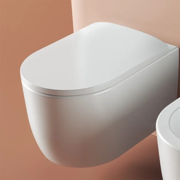 Унитаз подвесной Artceram Monet MNV001 05 00 безободковый, белый матовый