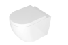 Подвесной унитаз REA CARLO MINI RIMLESS белый REA-C1000