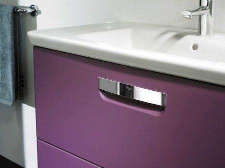 Мебель для ванной Roca Gap ZRU9302740 80 см, фиолетовая