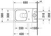 Унитаз-компакт Duravit P3 Comforts 2167090000 универсальный выпуск