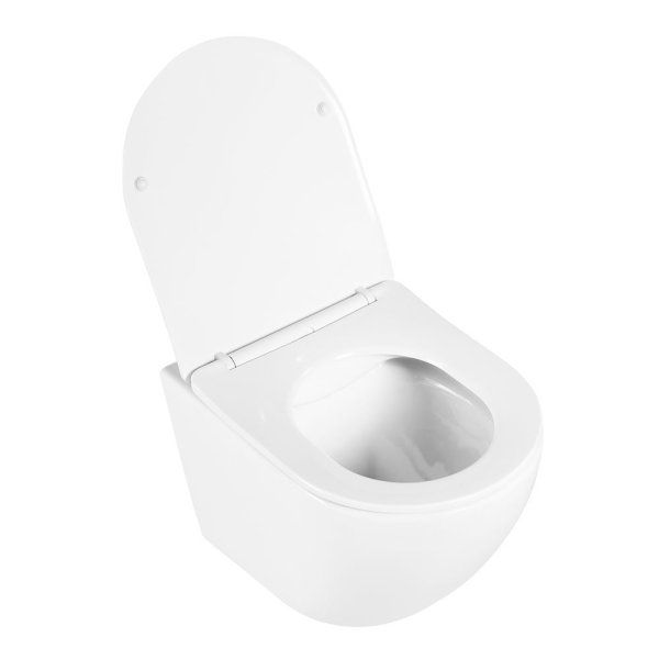 Комплект 3 в 1 BelBagno Uno BB3105CHR/SC/BB002-80/BB014-SR-BIANCO с кнопкой