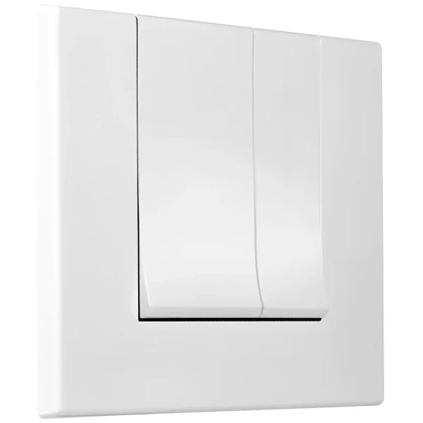 Кнопка смыва Berges Novum S1 040041 для инсталляции, белый глянец