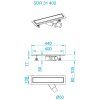 Душевой трап RGW Shower Drain SDR-31B 40