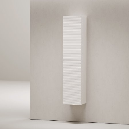 Шкаф-пенал подвесной SANCOS Folk, 350х350х1650 мм, цвет Bianco,  PFL35W