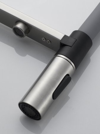 Смеситель для кухни Shevanik S478L, Сатин