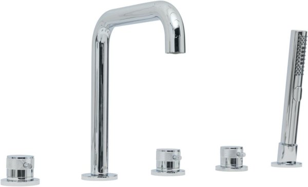 Смеситель на борт ванны Allen Brau Priority 5.RC31WG00EV7-GG00HL (с внутренней частью) хром