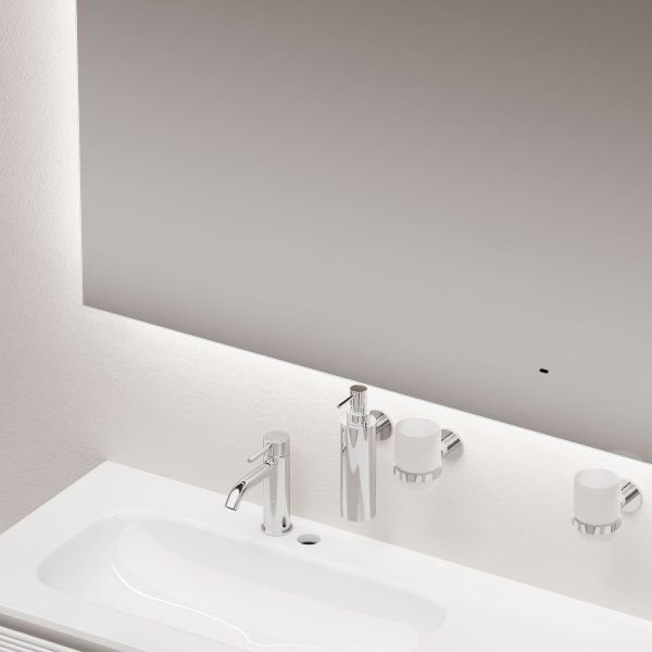 Зеркало для ванной комнаты SANCOS SQUARE 1600х800 с подсветкой,  SQ1600