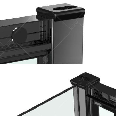 Душевой уголок RGW Classic 32094480-14 стекло прозрачное/профиль черный