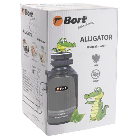 Измельчитель пищевых отходов Bort Alligator (93410754)